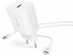 Epico 20W töltőfej + 1, 2m USB-C to Lightning MFi kábel