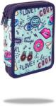 COOLPACK Penar echipat Jumper XL, 38 piese, 2 fermoare, Mint Doodles, CoolPack D077321 Penar