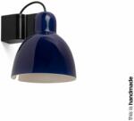 Faro Barcelona 64274 | Venice-FA Faro fali lámpa 1x E27 fényes fekete, kék (64274)