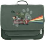 Jack Piers Iskolai aktatáska Schoolbag Paris Large Race Dino Jack Piers ergonomikus luxus kivitel 6 évtől 38*32*15 cm (JPPAL23503)