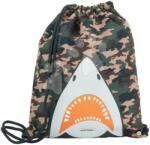 Jack Piers Tornazsák papucsra és tornaruhára Gym Bag Camo Shark Jack Piers ergonomikus luxus kivitel 2 évtől 36*44 cm (JPGY023502)