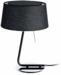 Faro Barcelona 29947 | Hotel-FA Faro asztali lámpa 37cm 1x E27 matt fekete, fekete, fekete (29947)