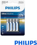 Philips Ultra Alkaline ceruzaelem (alkáli) AAA/LR03 (1.5 V) 4 db/cs (LR03E4B/10)