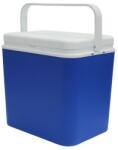 Dohany Lada frigorifica volum 30 litri, pentru camping, iarba verde si diverse activitati, albastra cu alb