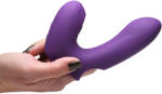 Inmi Finger-Pulse Silicone Pulsing Finger Vibrator Purple Vibrator