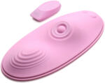Inmi The Pulse Slider 28X Pulsing & Vibrating Silicone Pad with Remote Pink Vibrator