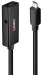 Lindy Cablu USB-C LINDY 43356 Negru 5 m