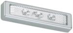 Briloner 2689-034-LED Érintős tájolólámpa LERO LED/0, 18W/3xAAA ezüst 2689-034 (BL1185)
