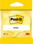 3M Öntapadó jegyzettömb, szövegbuborék forma, 70x70 mm, 225 lap, 3M POSTIT, sárga (LP2007SB) (7100172405)