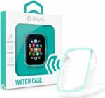 DEVIA Luminous Series Apple Watch 4/5/6/SE Tok - Világoskék/Átlátszó (44mm) (ST365355)