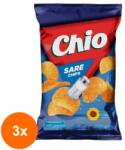 Chio Set 3 x Chipsuri cu Sare Chio, 140 g
