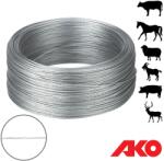 AKO 44500 villanypásztor sodronyhuzal, 200 m, Ø 1.5 mm (44500)