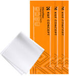 K&F Concept Objektív Tisztító Microfiber Kendő 15x15cm (3db) - Fehér