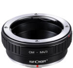 K&F Concept Olympus-OM M4/3 adapter - Micro 4/3 OM átalakító - OM-M43 (KF06.145)