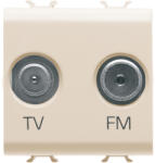 Gewiss Priza TV+FM 2M Gewiss Chorus Ivory GW11381 (GW11381)