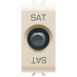 Gewiss Priza TV satelit de capat TIP F 1M Gewiss Chorus Ivory GW11371 (GW11371)