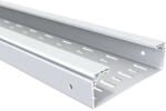 Basor Electric Basor ( 2/10072 ) PVC perforált kábeltálca (UV álló) BPE H60 60X200X3000 mm (M x SZ x H) UVM1 7035 világosszürke PVC ( BASORPLAST ) Basor 210072 (210072)