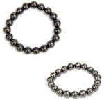  Bratara Shungit Diametru 52 mm - Margele Rotunde 6x6 mm - 1 Buc