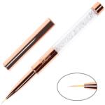 Sofine Pensula Pictura Unghii 000 cu Maner Cristale 11 mm