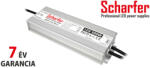 Scharfer LED tápegység fémházas IP67 7év garancia 12V 300W (SCH-300-12)