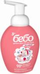 Bebo Детски душ гел на пяна Бебо - С аромат на малина, 3+, 300 ml - baby