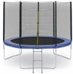 Action One Trambulina pentru copii, Action One High Quality, 244 cm, cu plasa de protectie si scara