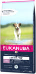 EUKANUBA Eukanuba Pachet economic: 2 x saci - Grain Free Puppy Small / Medium Breed Somon ( 12 kg)