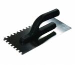 Painter Gletiera inox, Painter, zimti, 6x6 mm, 13x27 cm, maner plastic, negru (PAC0726)
