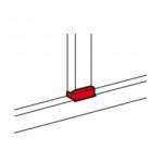 Legrand Conexiune plana - pentru capac flexibil DLP trunking 50x105 to adancime 80 mm (010739)