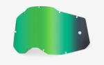  Plexi 100% Racecraft 2/Accuri 2/Strata 2 cu oglindă verde (anti-ceață) (AIM152-426)