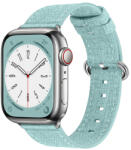 BSTRAP Denim curea pentru Apple Watch 42/44/45mm, light green (SAP015C13)