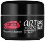 PNB Gel-vopsea pentru unghii - PNB UV/LED Art Impress Gel Paint 03 - Red