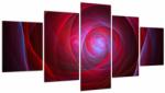 Mivali Tabloul abstract cu ochi (cu ceas), din cinci bucăți 150x80 cm cu ceas (V020126V15080C)