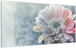 Mivali Tablou pe sticlă - Floare de iarnă, dintr-o bucată 100x50 cm pe sticlă (V023210V10050GD)