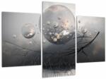 Mivali Tabloul bilelor abstracte, din trei bucăți 90x60 cm (V020106V90603PCS)