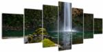 Mivali Tablou cu cascade, din șapte bucăți 210x100 cm (V020497V210100)