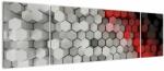 Mivali Tablou - 3D hexagoane, din trei bucăți 170x50 cm (V023000V17050)