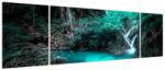 Mivali Tablou - Oază turcoaz, din trei bucăți 170x50 cm (V024104V17050)
