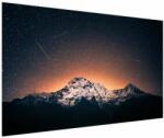 Mivali Tablou cu cerul nocturn și munți, dintr-o bucată 150x100 cm (V020895V150100)