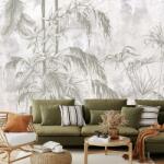 Mivali Fototapet - Plante tropicale, vlies, 196x136 cm (T100309TQ4)