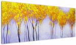 Mivali Tablou - Copaci galbeni, dintr-o bucată 145x58 cm (V023006V14558)