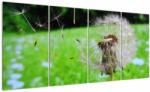 Mivali Tablou cu păpădie, din patru bucăți 160x80 cm (V021361V16080)