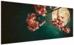Mivali Tablou - Sakura în luna plină, dintr-o bucată 250x125 cm (V023869V250125)