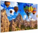 Mivali Tablou - Baloane cu aer cald, Cappadocia, Turcia. , dintr-o bucată 100x70 cm (V022964V10070)