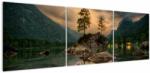 Mivali Tablou frumos cu peisaj, din trei bucăți 150x50 cm (V020014V15050)