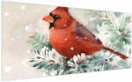 Mivali Tablou - Cardinal, dintr-o bucată 200x100 cm (V023155V200100)
