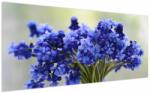 Mivali Tablou buchet cu flori albastre, dintr-o bucată 200x100 cm (V020175V200100)