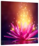 Mivali Tablou cu lotus pe apă, dintr-o bucată 30x30 cm (V020710V3030)
