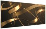Mivali Tablou - Panglici de bronz, dintr-o bucată 120x50 cm (V023598V12050)