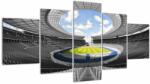 Mivali Tablou - stadionul de fodbal, din cinci bucăți 150x80 cm (V020597V150805PCS)